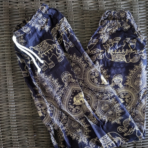 Pants - Beautiful Boho Elephant Pants
